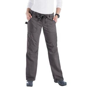 KOI™ 701 Women's Lindsey 7-Pocket Cargo Scrub Pant - Steel